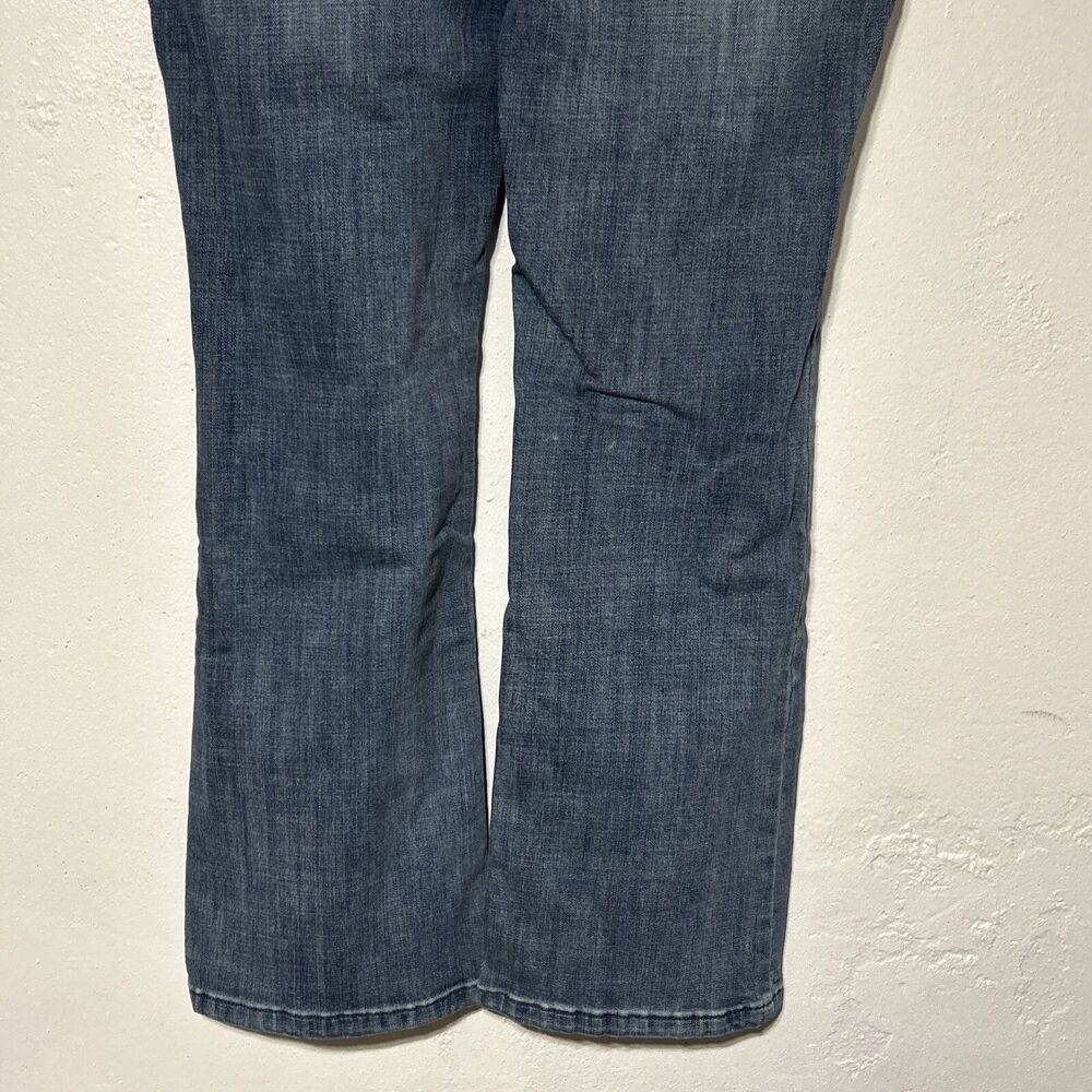 Wrangler Boot Cut Womens Jeans Medium Wash 13x30 Denim Stretch - Picture 8 of 14